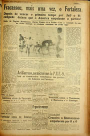 Página do jornal Unitário de outubro de 1940