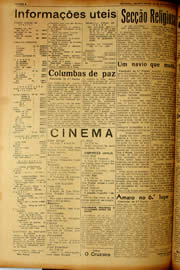 Página do jornal Unitário de outubro de 1940