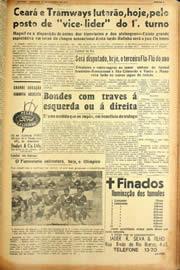Página do jornal Unitário de outubro de 1940
