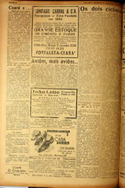 Página do jornal Unitário de outubro de 1940