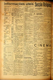Página do jornal Unitário de novembro de 1940