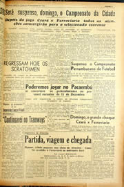 Página do jornal Unitário de novembro de 1940