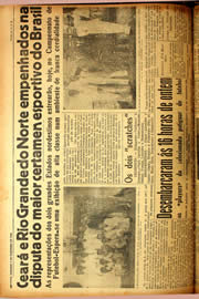 Página do jornal Unitário de dezembro de 1940