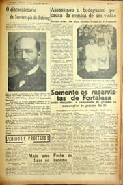 Página do jornal Unitário de dezembro de 1940