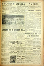 Página do jornal Unitário de dezembro de 1940