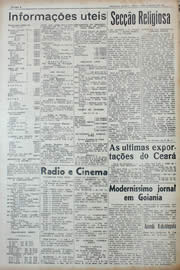 Página do jornal Unitário de janeiro de 1941