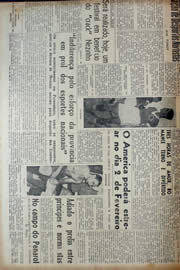 Página do jornal Unitário de janeiro de 1941