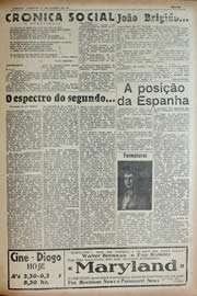 Página do jornal Unitário de janeiro de 1941