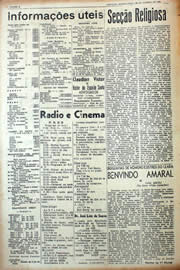 Página do jornal Unitário de janeiro de 1941