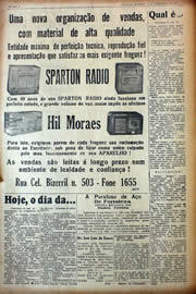 Página do jornal Unitário de fevereiro de 1941
