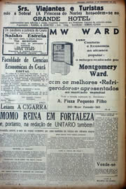 Página do jornal Unitário de fevereiro de 1941