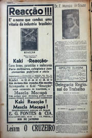 Página do jornal Unitário de fevereiro de 1941