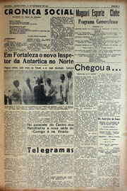 Página do jornal Unitário de fevereiro de 1941