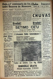 Página do jornal Unitário de fevereiro de 1941