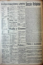 Página do jornal Unitário de fevereiro de 1941