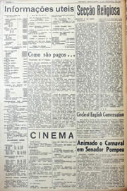 Página do jornal Unitário de fevereiro de 1941