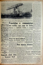 Página do jornal Unitário de março de 1941