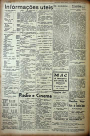 Página do jornal Unitário de março de 1941