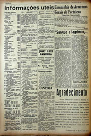 Página do jornal Unitário de março de 1941