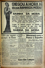 Página do jornal Unitário de abril de 1941