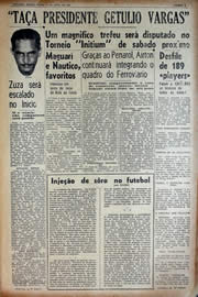 Página do jornal Unitário de abril de 1941