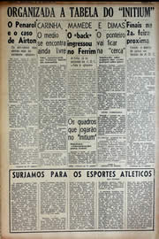 Página do jornal Unitário de abril de 1941
