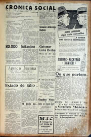 Página do jornal Unitário de abril de 1941