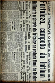 Página do jornal Unitário de maio de 1941