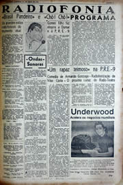Página do jornal Unitário de maio de 1941