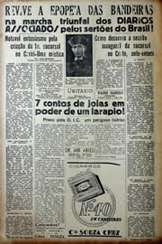 Página do jornal Unitário de maio de 1941