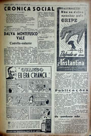 Página do jornal Unitário de maio de 1941