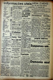 Página do jornal Unitário de maio de 1941