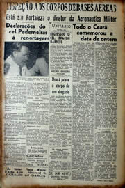 Página do jornal Unitário de maio de 1941