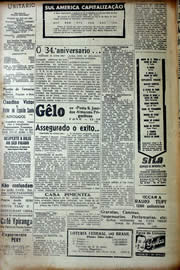 Página do jornal Unitário de junho de 1941