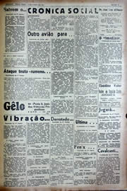 Página do jornal Unitário de junho de 1941