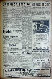 Página do jornal Unitário de junho de 1941