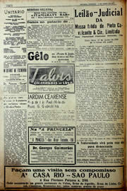 Página do jornal Unitário de junho de 1941