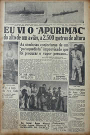 Página do jornal Unitário de junho de 1941