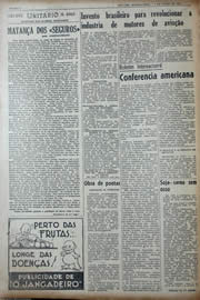 Página do jornal Unitário de junho de 1941