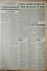 Página do jornal Unitário de junho de 1941