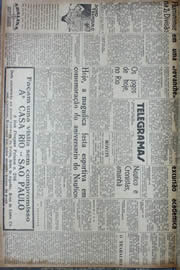 Página do jornal Unitário de junho de 1941