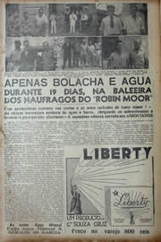 Página do jornal Unitário de junho de 1941