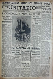 Página do jornal Unitário de junho de 1941
