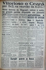Página do jornal Unitário de junho de 1941