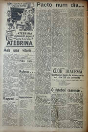 Página do jornal Unitário de junho de 1941
