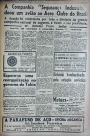 Página do jornal Unitário de junho de 1941