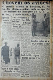 Página do jornal Unitário de junho de 1941