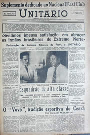 Página do jornal Unitário de junho de 1941