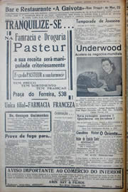 Página do jornal Unitário de julho de 1941
