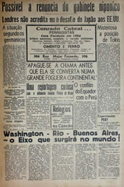 Página do jornal Unitário de julho de 1941
